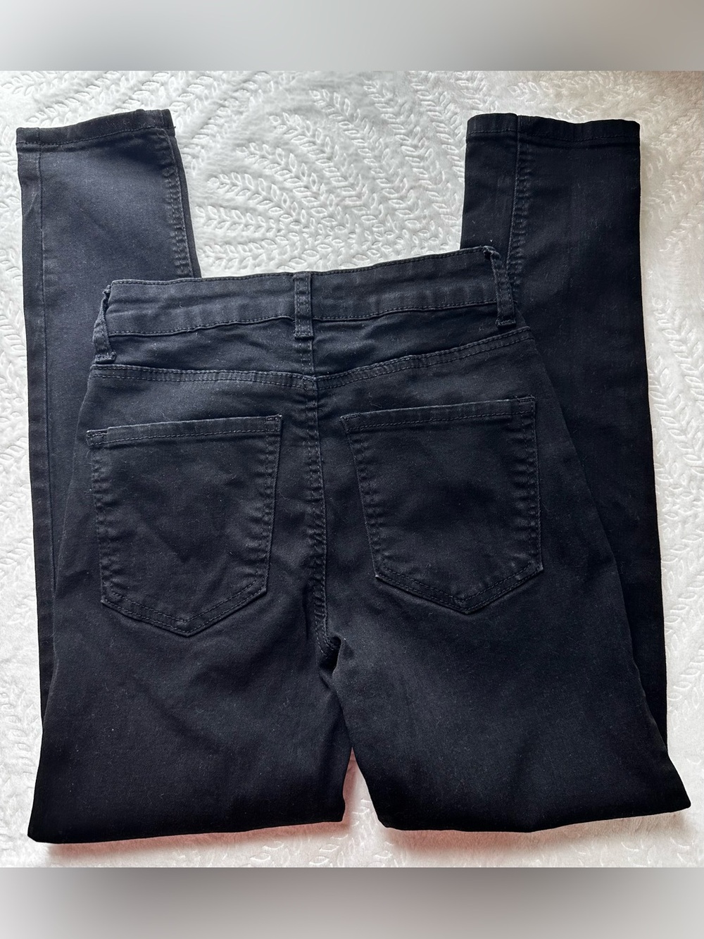 Wax Jean Women's Black Skinny High-Rise Jeans
